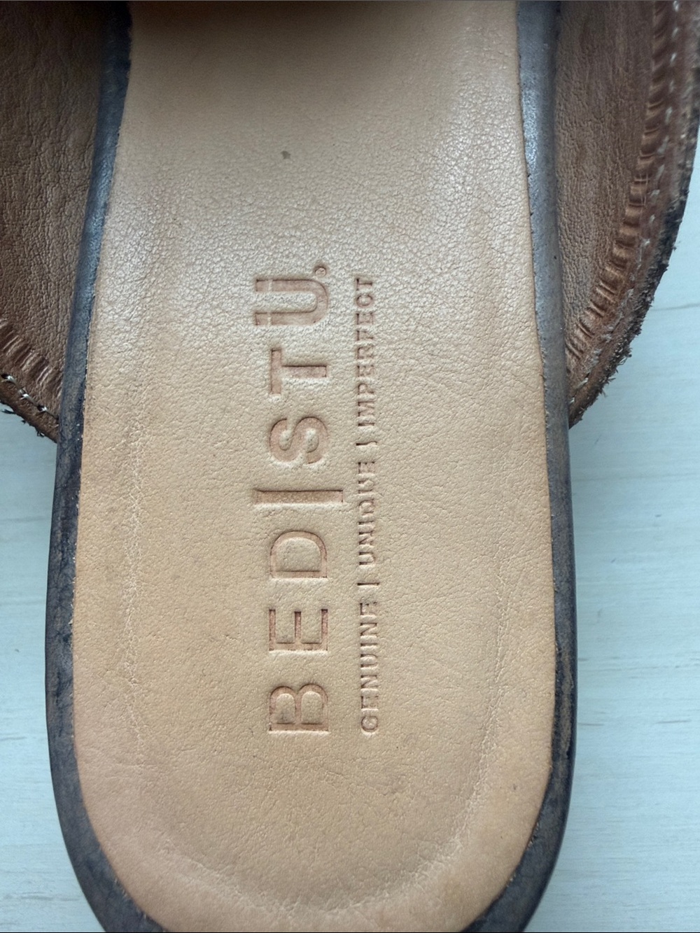 Bed Stu Black Genuine Leather Pointed Toe Mule Clogs Women’s 8.5 - Picture 4 of 10